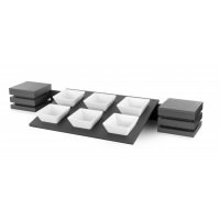 CONJUNTO EXPOSITOR BUFFET CUBIC 6 BOLS - ilvo.es