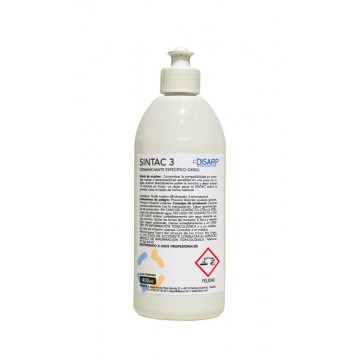 SINTAC 3 . Desmanchante especifico oxido