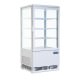 Refrigerador expositor puerta curva 86L Polar