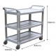 CARRO DE SERVICIO MULTIUSOS GRIS PARA TRANSPORTE - ilvo.es
