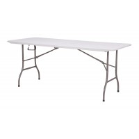 MESA RECTANGULAR PLEGABLE AL CENTRO 180 cm. - ilvo.es