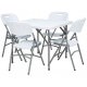 MESA CUADRADA PATAS PLEGABLES CHINER - ilvo.es