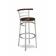 TABURETE CON RESPALDO DE MADERA MOD. M513 - ilvo.es