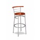 TABURETE CON RESPALDO DE MADERA MOD. M513 - ilvo.es