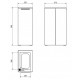 MODULO METALICO PAPELERA SELECTIVA GRIS - ilvo.es