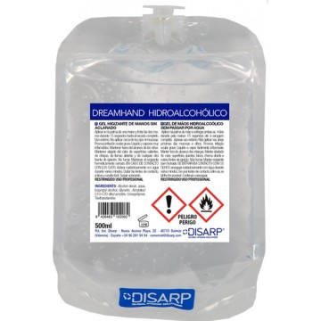 DREAMHAND GEL HIDROALCOHÓLICO HIGIENIZANTE DE MANOS SIN ACLARADO