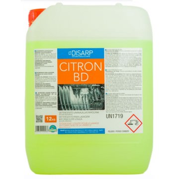 CITRON BD - Detergente liquido maquina lavavajillas. Aguas blandas