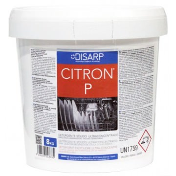 CITRON P- Detergente solido maquina lavavajillas. Aguas semiduras