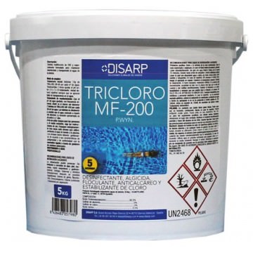 TRICLORO MF-200 - Tableta Multifunción Mantenimiento Piscinas