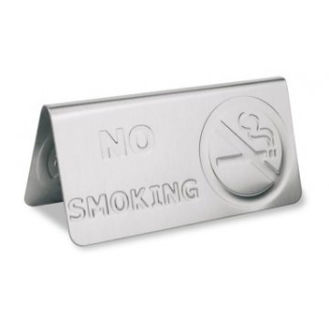 PLACA MESA "NO SMOKING" - 60 unidades