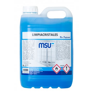 Limpiacristales con bioalcohol - Envase 5 Litros