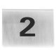 NUMEROS MESA ACERO INOXIDABLE DEL 1 AL 25 - ilvo.es