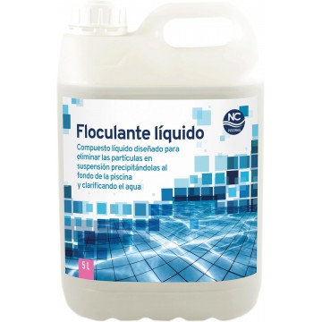 NC Floculante líquido para Piscinas. Envase 5 Litros