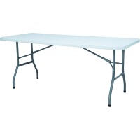 MESA RECTANGULAR PATAS PLEGABLES 184 x 76 x 74 cm.