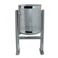 PAPELERA REDONDA BASCULANTE 75 LITROS INOX - ilvo.es