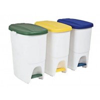 PAPELERAS TAPA DE COLORES CON PEDAL - ilvo.es