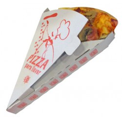 CAJA PORCION PIZZA TAKE AWAY